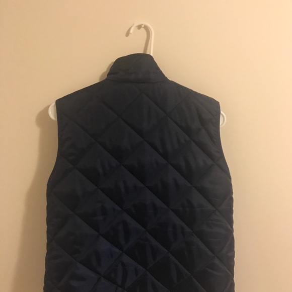 Navy Blue quilted Vest - Picture 4 of 4
